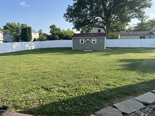A lawn in Grove City, OH