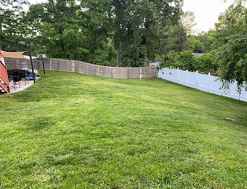 A lawn in MA
