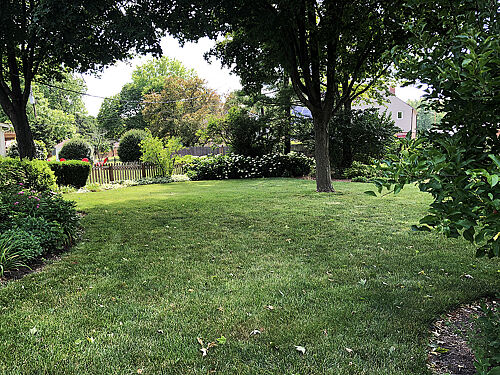 A lawn in Middletown, OH