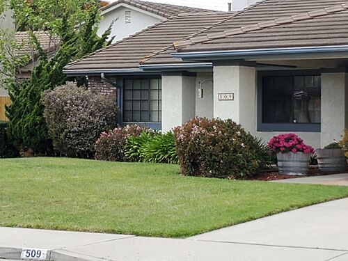A lawn in Lompoc, CA