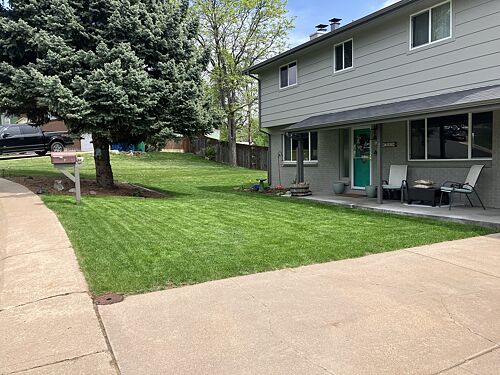 A lawn in Littleton, CO
