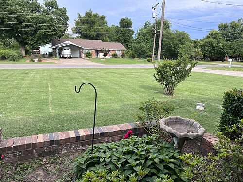 A lawn in Oklahoma City, OK