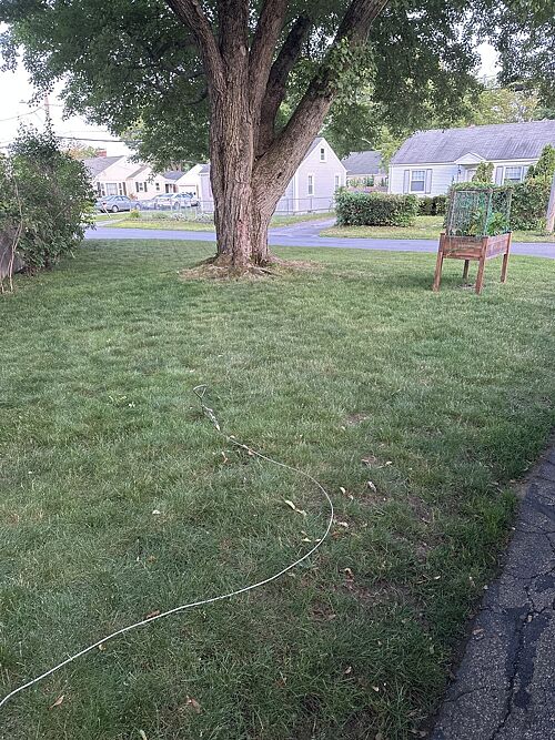A lawn in Warwick, RI
