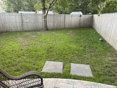 A lawn in Warwick, RI