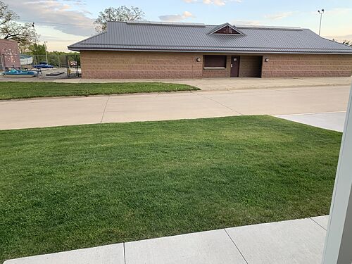 A lawn in Independence, IA