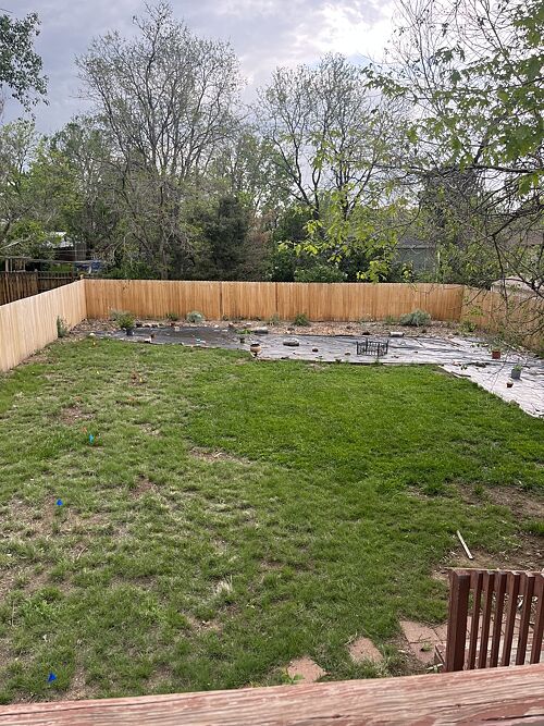 A lawn in Golden, CO