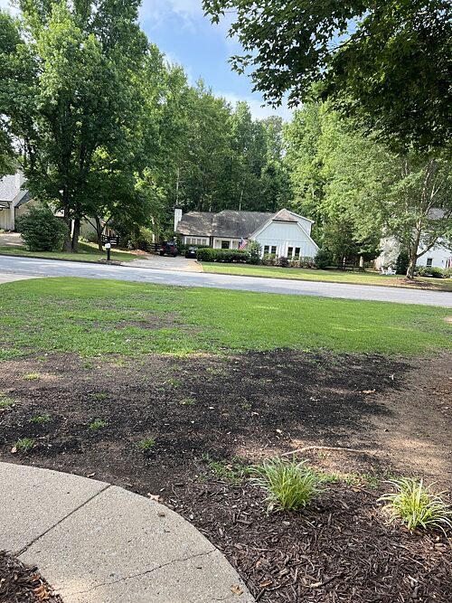 A lawn in Alpharetta, GA