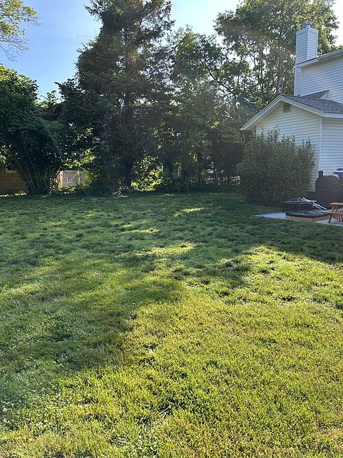 A lawn in New York