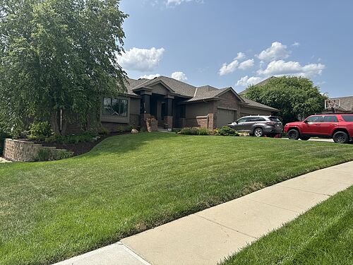 A lawn in Omaha, NE