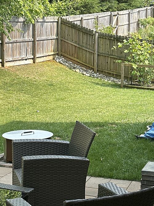 A lawn in NC