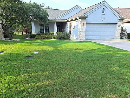 A lawn in Georgetown, TX