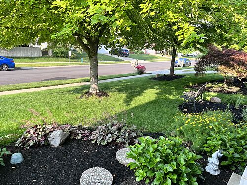 A lawn in Fishers, IN
