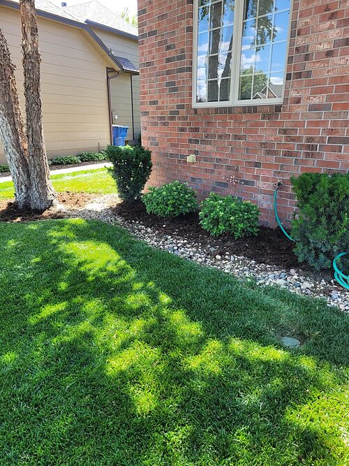 A lawn in Derby, KS