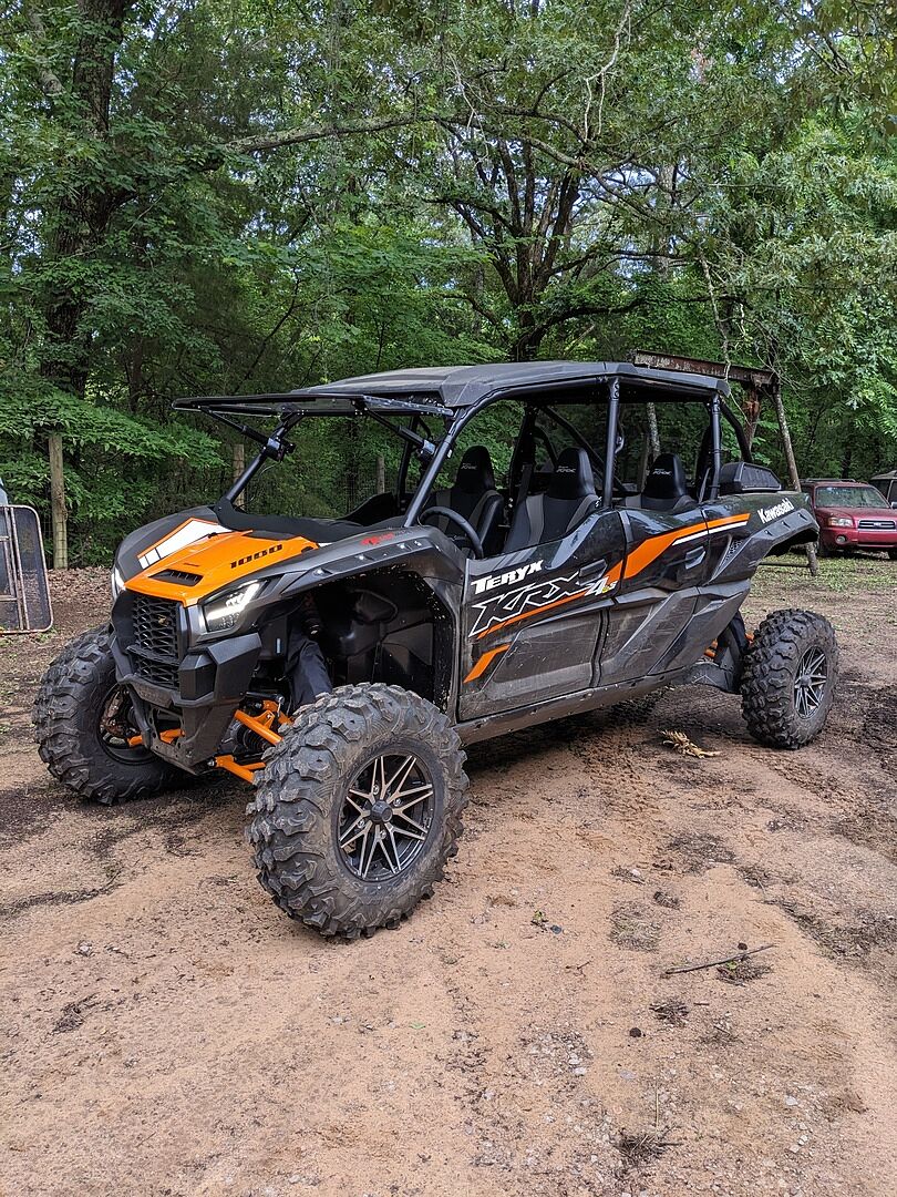 Kawasaki Teryx KRX 1000 MaxDrive Power Flip Windshield
