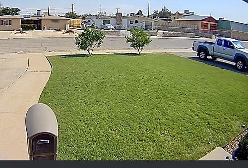 A lawn in El Paso, TX