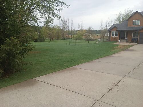 A lawn in Big Lake, MN