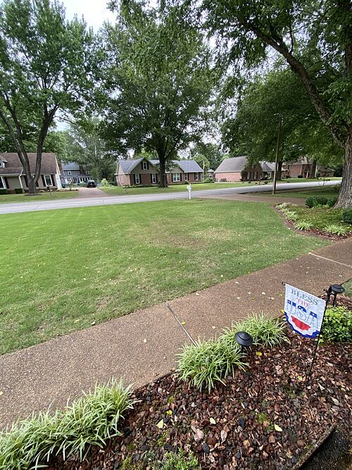 A lawn in Jackson, TN