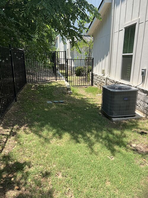 A lawn in Austin, TX