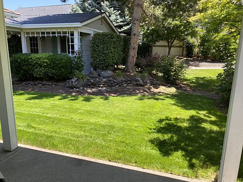 A lawn in Medford, OR