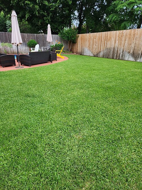 A lawn in Bedford, TX