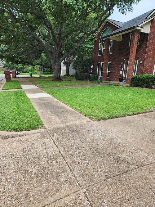 A lawn in Bedford, TX
