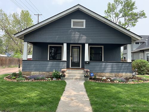 A lawn in Colorado Springs, CO