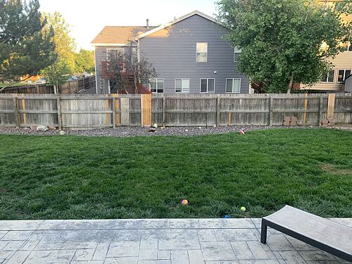 A lawn in Aurora, CO