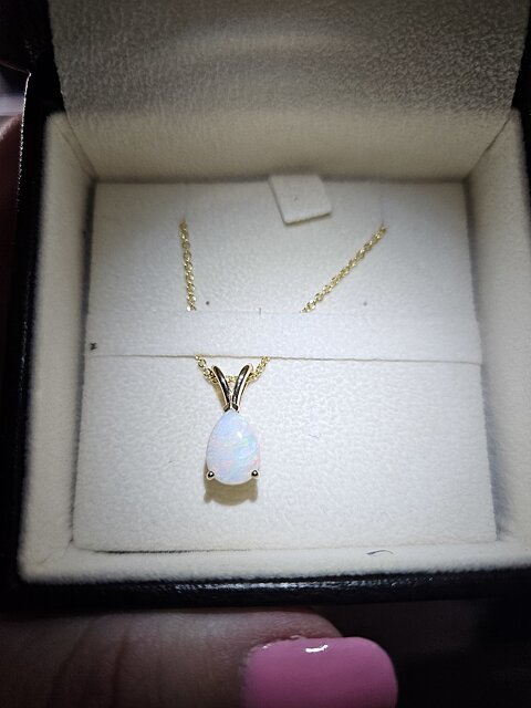 Opal necklace