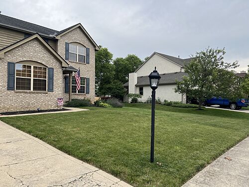A lawn in Powell, OH