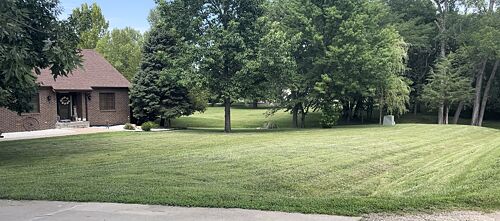 A lawn in Topeka, KS