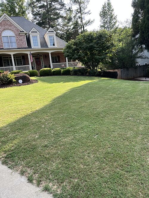 A lawn in Marietta, GA