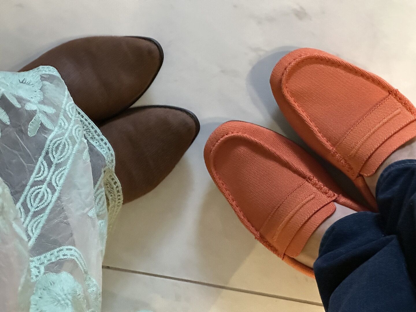Rothy’s the Driving Loafer Amalfi Blue men 8 women 10 The Driving Loafer in Navy Herringbone for Men | Rothy main image 2