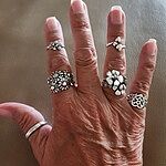 Blossoms and Bee Ring