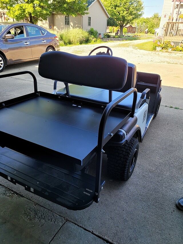 Gusto EZ-GO Marathon Golf Cart Rear Seat Golf Cart Stuff