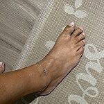 Horizon Cross Anklet