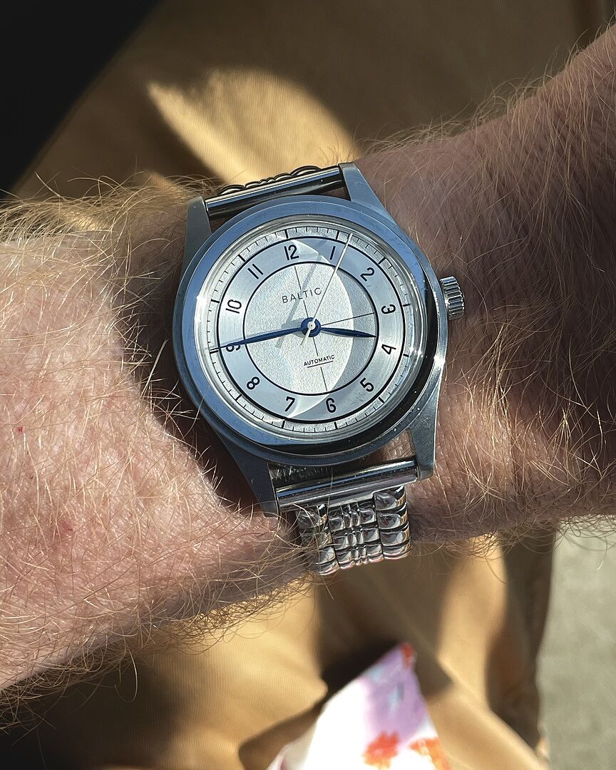 HMS 003 Blue Gilt Baltic Watches