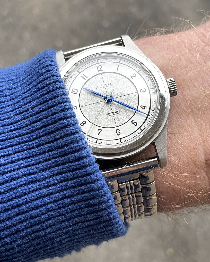 HMS 003 Blue Gilt Baltic Watches