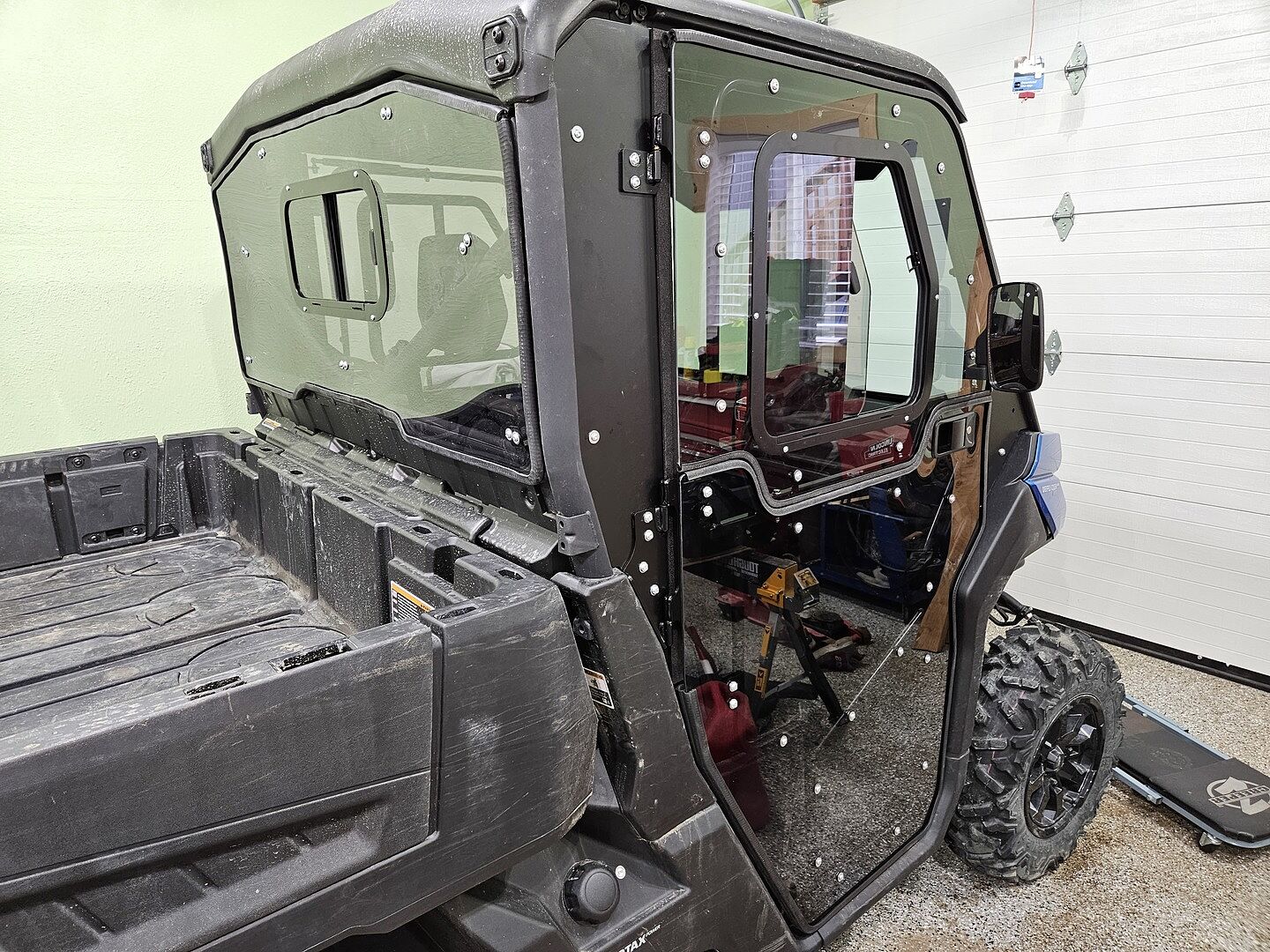 Can-Am Defender Sliding Rear Windshield | SuperATV