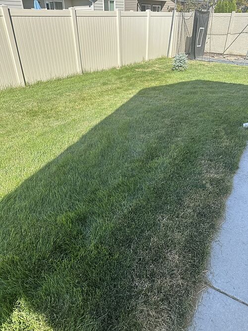 A lawn in Kuna, ID