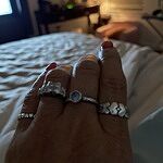 Hearts and Butterflies Ring