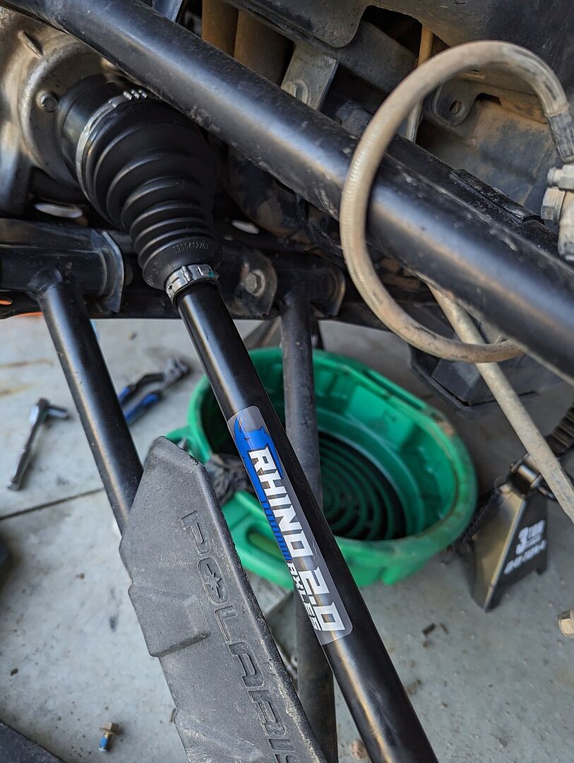 Polaris Ranger 800 HeavyDuty Axles—Rhino 2.0 SuperATV