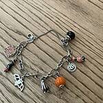 James Avery Harvest Pumpkin Glass on sale Art Charm