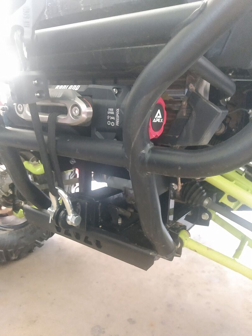 Kawasaki Teryx Winch Mounting Plate SuperATV