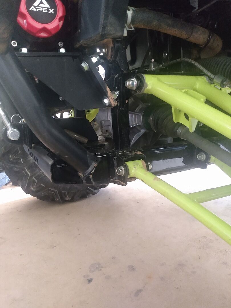 Kawasaki Teryx Winch Mounting Plate SuperATV