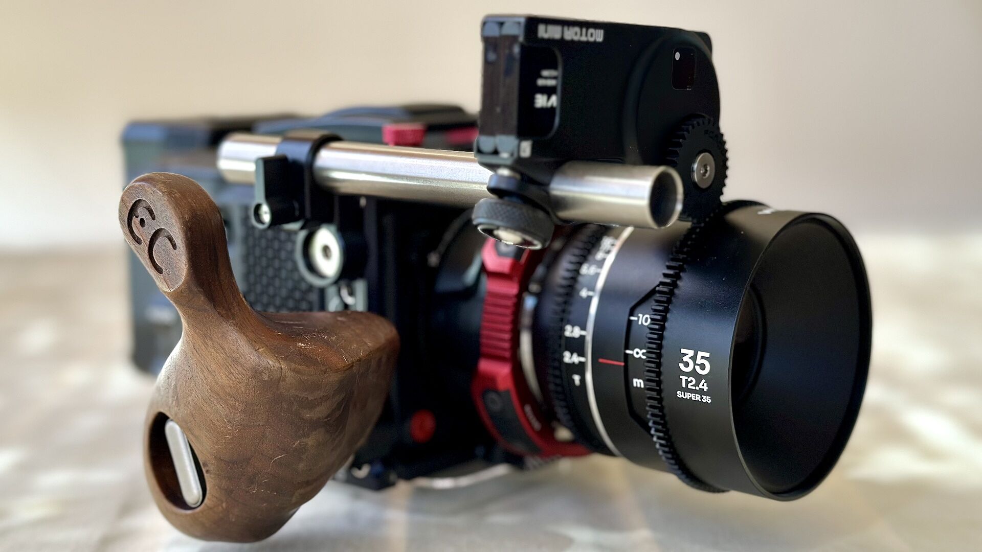Staffa Regolabile Per Obiettivo Fotografico – Morsetto Doppio Da 19 Mm In Alluminio, Per DSLR E Gabbie Video