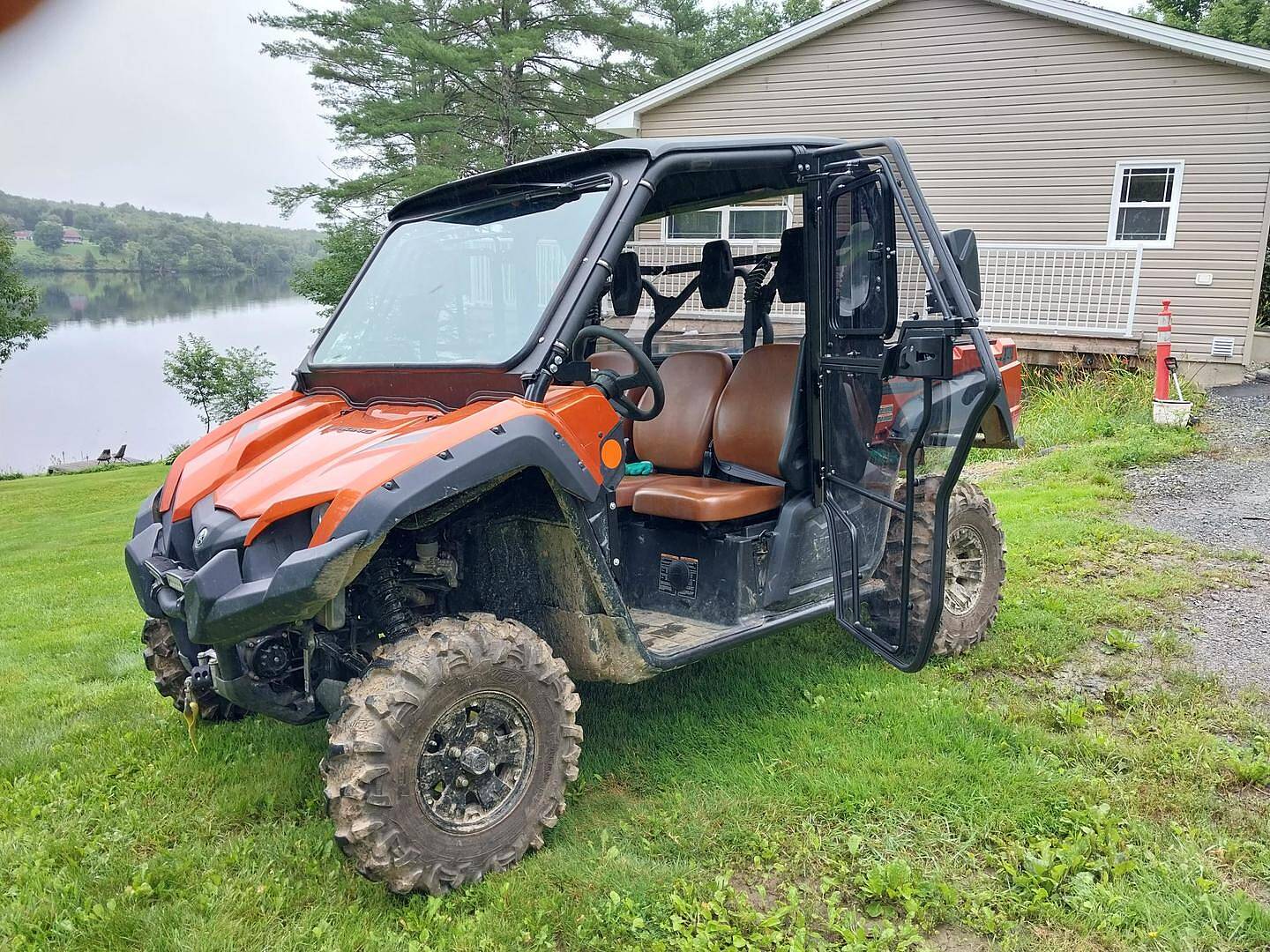 Yamaha Viking Full Cab Enclosure Doors | SuperATV