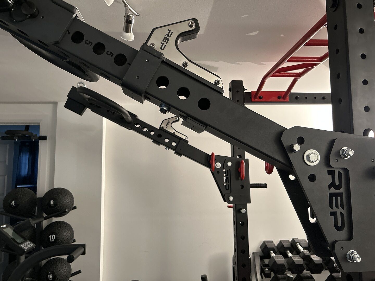 Round Sandwich J-Cups | REP Fitness | Rack Attachments