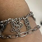 Open Butterfly Heart Charm