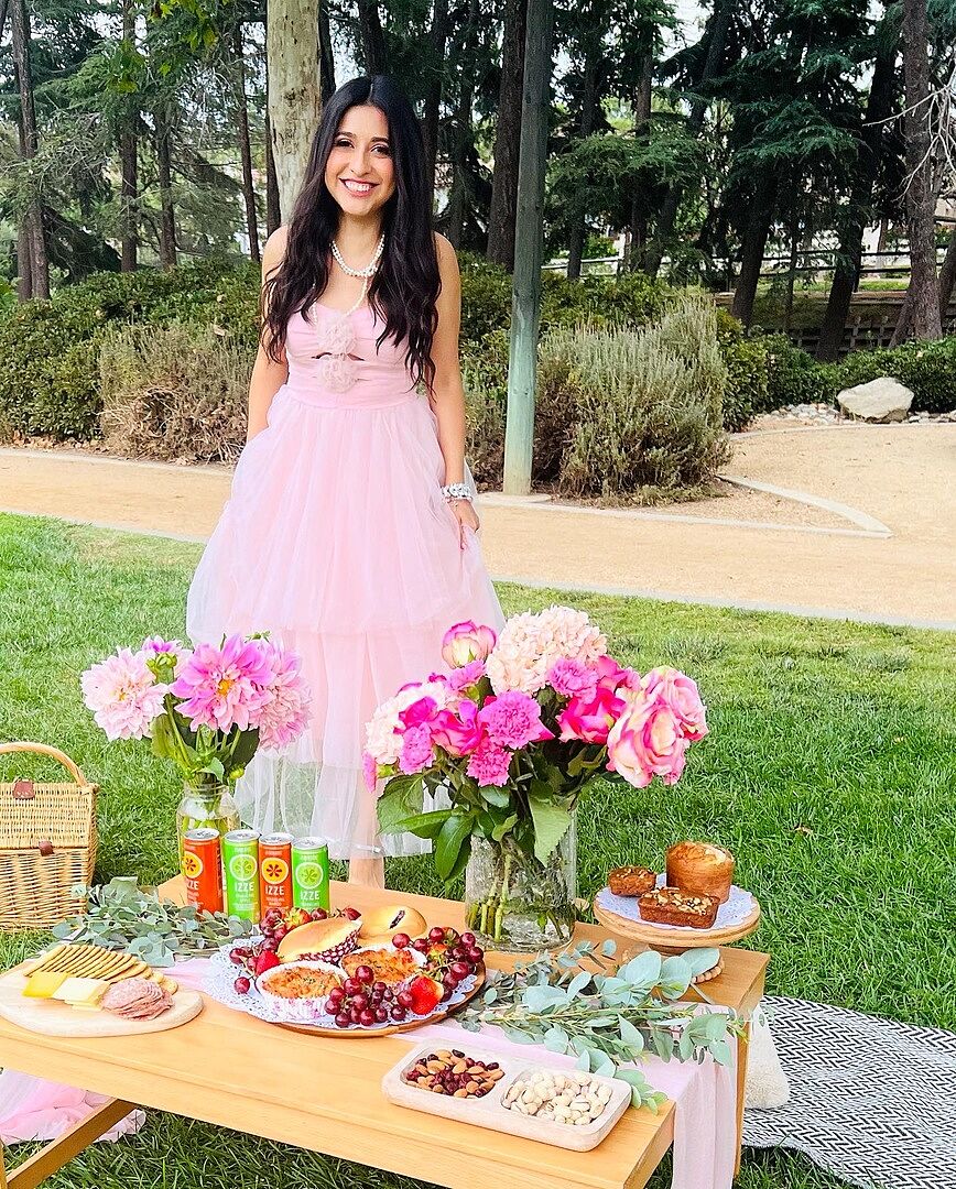 Shop the Seraphina Rose Bodice Tulle Midi Dress Blush