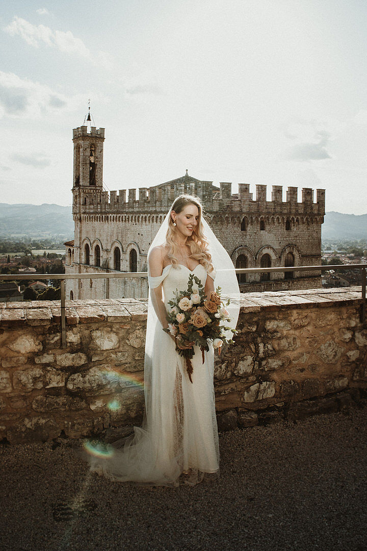 Bridget S.’s real Britten wedding